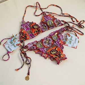Luli Fama Flor De Verano Bikini XS/S